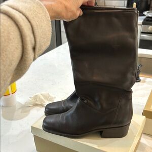 Naturalizer Black Leather Boots